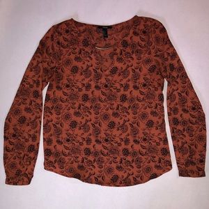 Forever 21 Floral Blouse